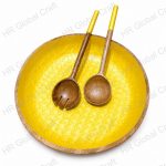 Wooden Bowl With Pearl Epoxy - Image 3