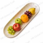 Wooden Platter With Pearl Epoxy