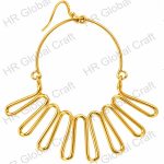 Brass Wire Earrings