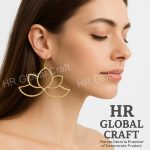 Brass Wire Earrings
